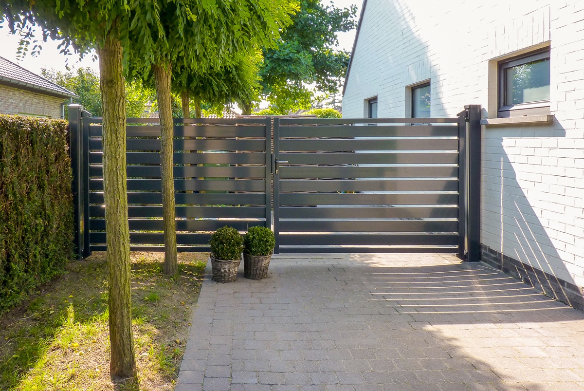 alzebra draaipoort dubbel antraciet
