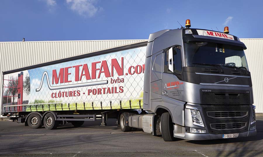 Metafan levert in België en Frankrijk