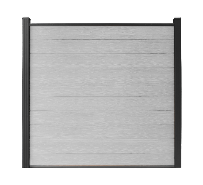 Composiet scherm 1m80 x 1m80 HOUT