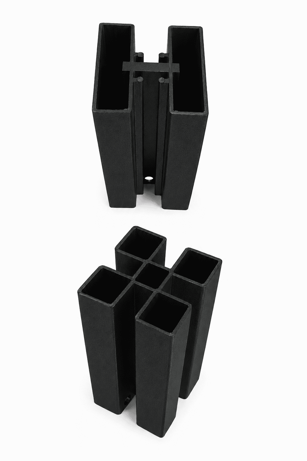 Poteau de coin Pinto - 3.00 m- NOIR