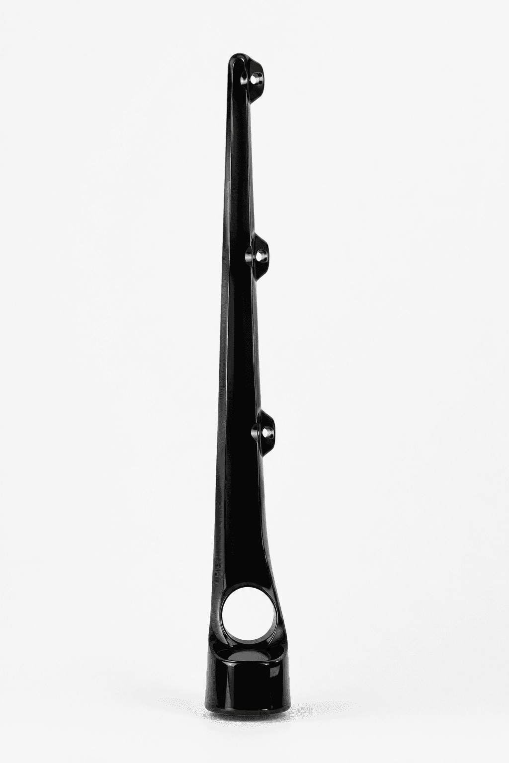Bavolet droit simple - 48/42mm - NOIR