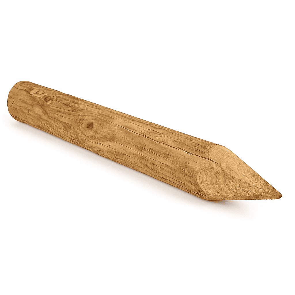 Kastanje paal - dia 8/10 cm - 250cm