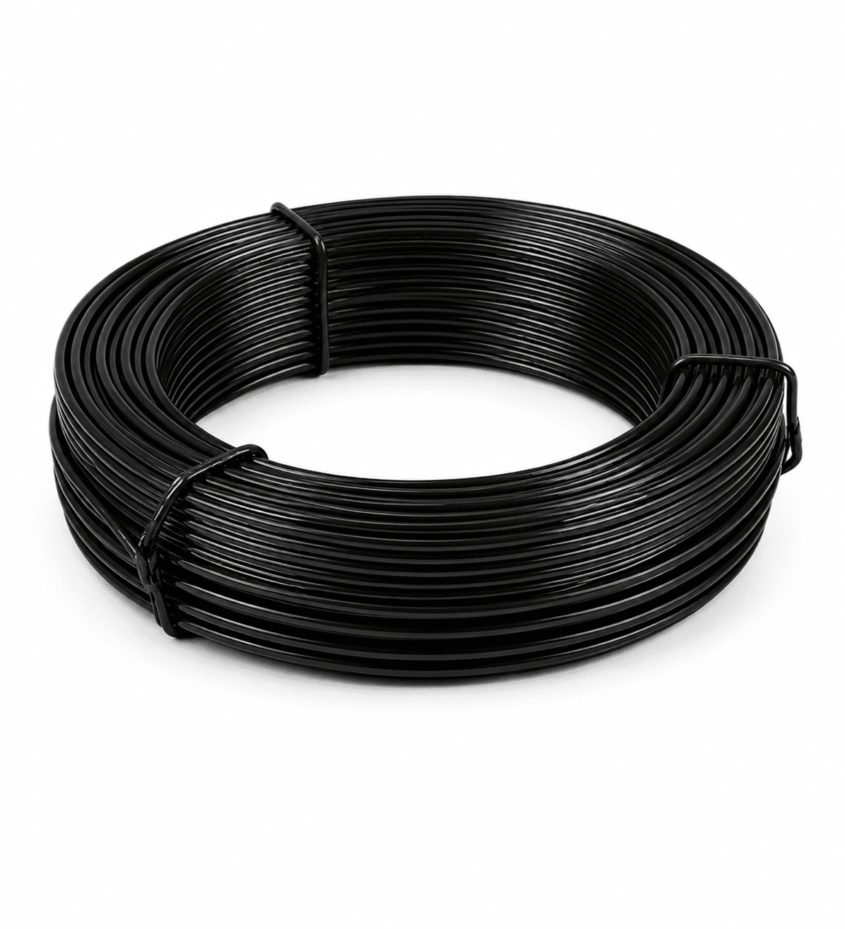 Binddraad - dia 2.0mm - 100m - ZWART
