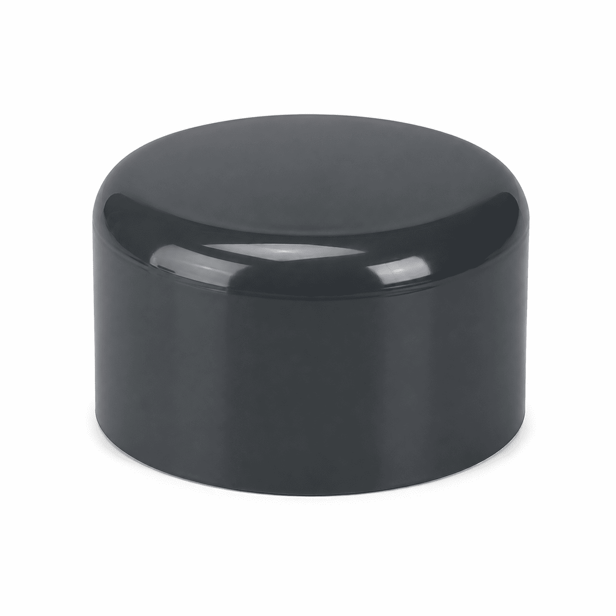 Capuchon rond dia 48mm - ANTHRACITE