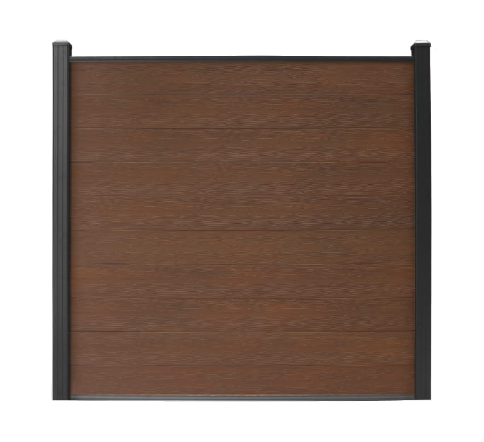 Composiet scherm 1m80 x 1m80 HORIZONTAAL