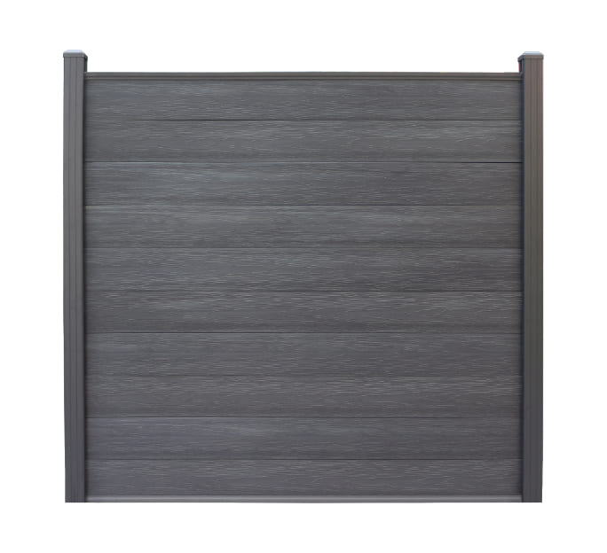 Composiet scherm 1m80 x 1m80 HOUT